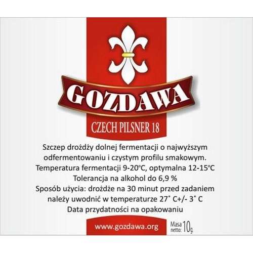 Gozdawa - Czech Pilsner 18 10g