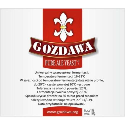 Gozdawa - Pure Ale Yeast 7 10g