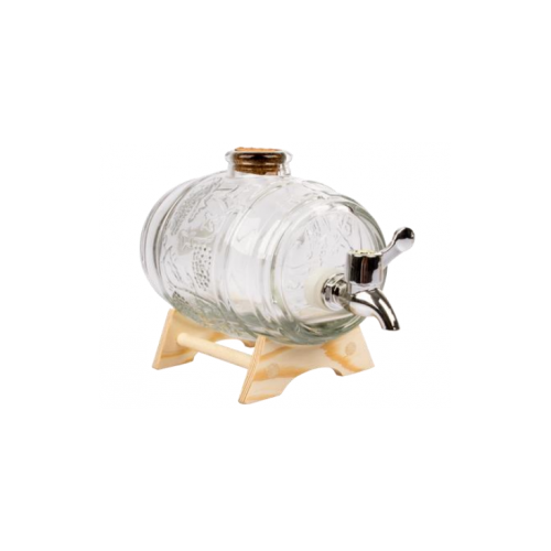 Beczułka szklana, karafka 450 ml Marzenie Nalewkarza