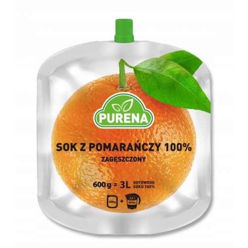 Zagęszczony sok pomarańczowy 600 g Purena