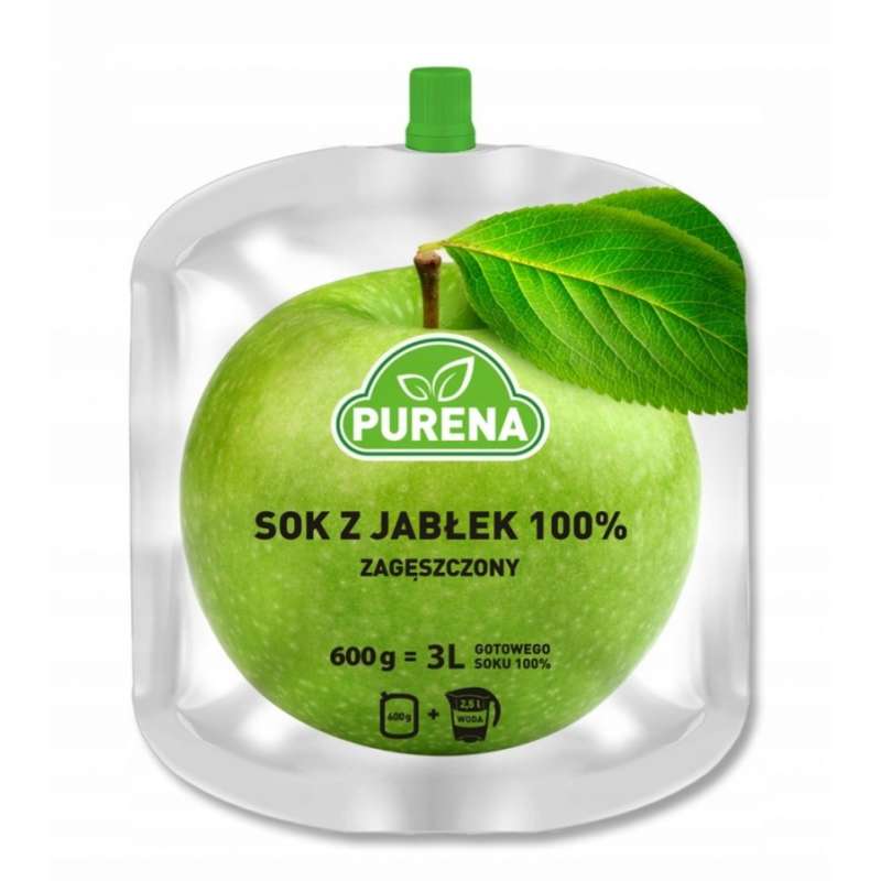 Zagęszczony sok jabłkowy 600 g Purena
