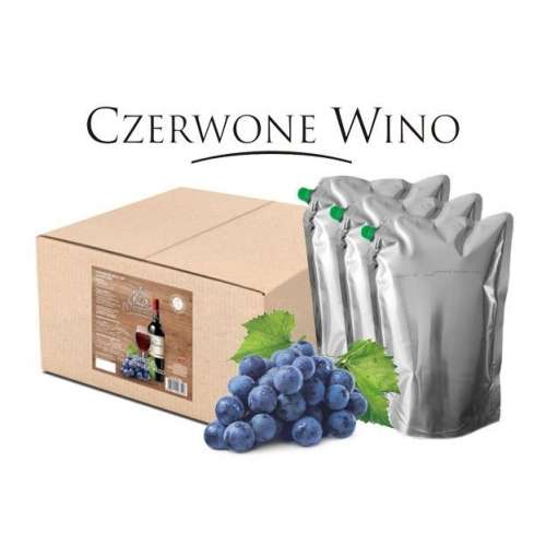 Sok z czerwonych winogron na wino zagęszczony 7,5kg/30l PROFIMATOR