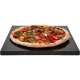 Kamień do pizzy granitowy prostokątny 37 x 35 cm