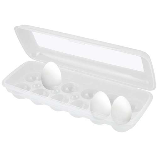 Pojemnik organizer pudełko na jajka jaja do lodówki chłodziarki 12 sztuk jajek