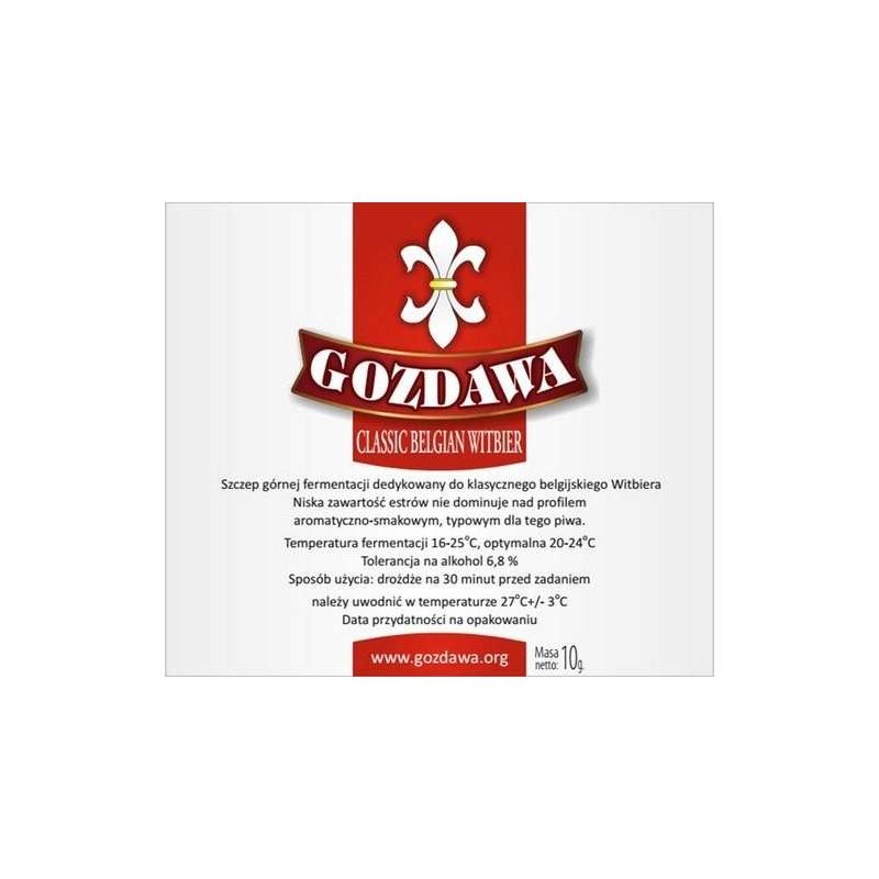 Gozdawa - Classic Belgian Witbier 10g