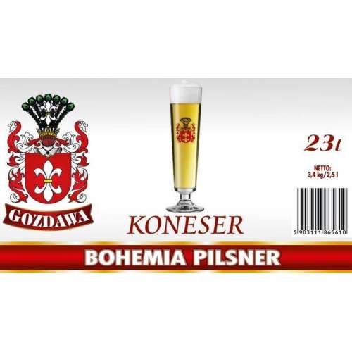 Gozdawa - Bohemia Pilsner - Seria Koneser