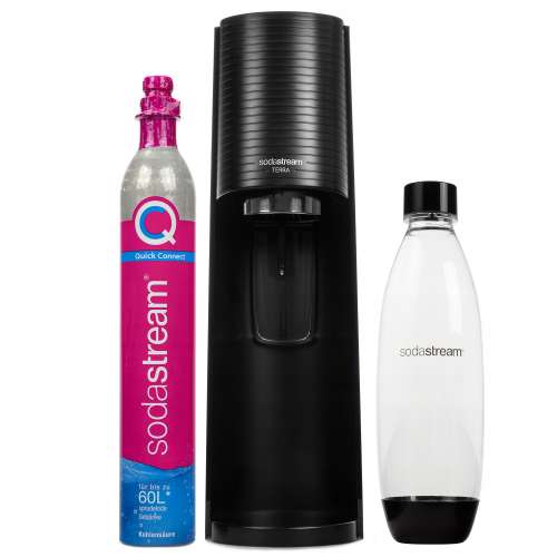 Saturator SodaStream Terra Black jedna butelka